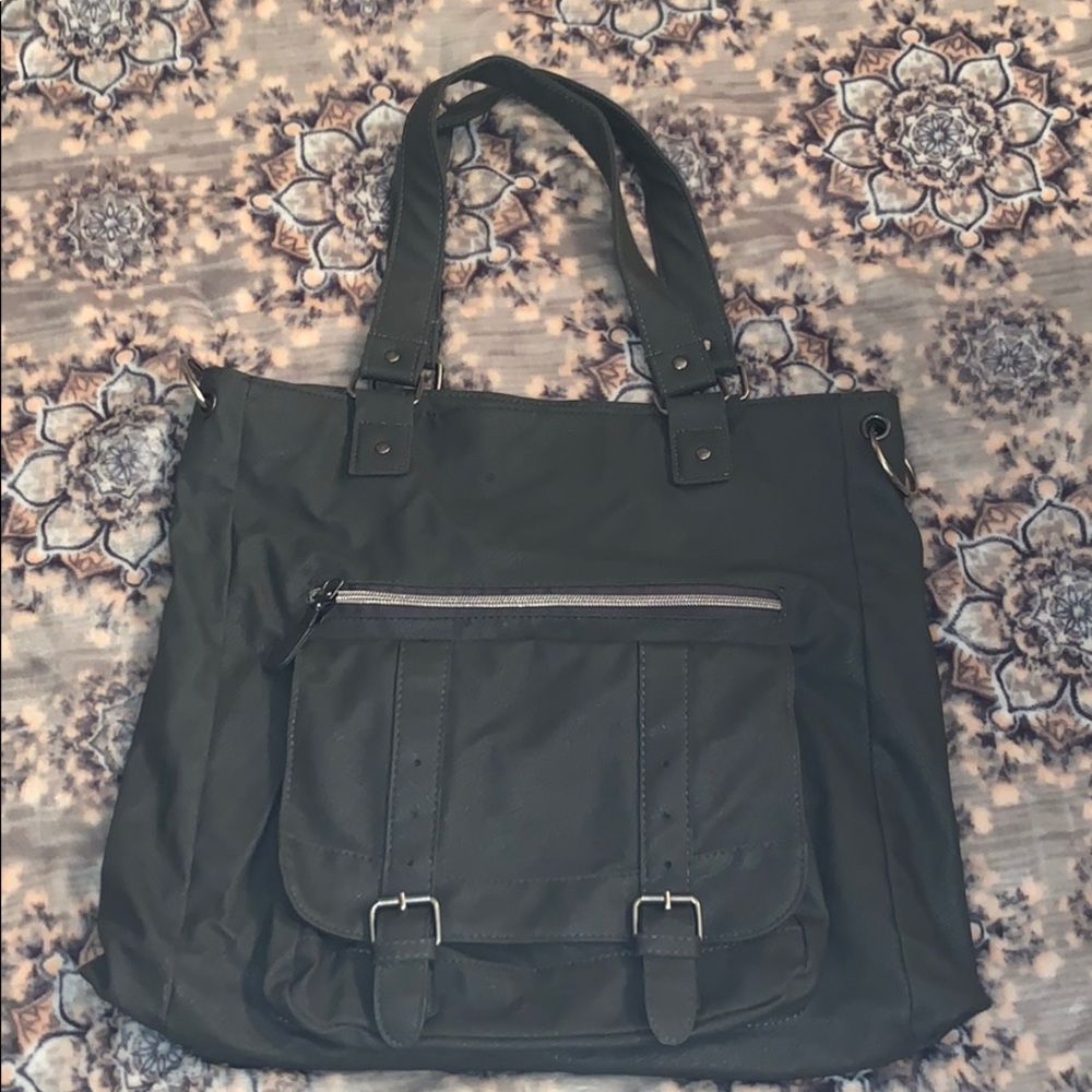 Black Poppy shoulder bag
